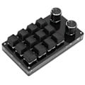 Miniatyrbillede 2 af 8: Enhåndsmakro mekanisk tastatur 12-tasters multifunktion DIY programmerbar knappsæt til Office Gaming Lab