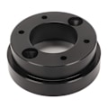 Miniatyrbilde 7 av 8: 70mm Ratt Adapterplate Legering Hub Adapterplate for Logitech for Momo for Sparco 13 14 tommer PCD Ratt Svart