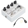 Miniatyrbillede 1 af 8: Pedal elektrisk forforstærker til guitarer Bærbar med LED-indikator Aluminiumlegering Instrumentudstyr DC9V