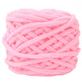 Miniatyrbillede 1 af 8: Enkel tyk Isgarn Strikkegarn Vævet Tæppe Slipper Line (Rosa)