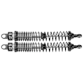 Miniatyrbillede 3 af 8: 2 stk 130 mm RC metalstøddæmpere Sæt til HSP / RGT / Himoto / Redcat 1/10 RC BilSort