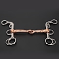 Miniatyrbild 4 av 8: Rostfritt stål Häst Snaffle Training Snaffle Bit Tillbehör för ridutrustning