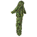 Miniatyrbilde 4 av 8: Grønn Wild Camouflage Ghillie Suit 3D Bladjakke og bukse Sett Klær for jakt