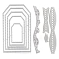 Miniatyrbillede 1 af 8: 3 stk Die Cuts Kulstofstål Praktisk Bærbar Scrapbooking Udskæringsform til Dekoration