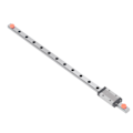 Miniatyrbild 7 av 8: Linear Guide Miniatyr Linear Motion Slide Rail Guideway med lagerblock för 3D-skrivare