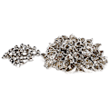 Miniatyrbild 3 av 8: 50 set Nit Stud Alloy Dekor Nit för Armband Väskor Kläder DIY Läder CraftSilver