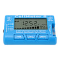 Miniatyrbillede 3 af 8: Digital Batterikapacitets Checker Tester Detektor Batteri Balance Udlader Servotester til LiPo Blå