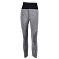 Dame Treningsbukser 3/4 Lengde Elastisk Tight Yoga Løpebukser Grå