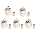 Miniatyrbillede 3 af 8: 5 stk UHF PL259 Han-stik Crimp Koaksial Connector Adapter RF Connector