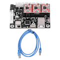 Miniatyrbillede 1 af 8: 3-akset lasergraveringskontrolkort CNC-graveringsmaskine bundkort med USB-interface