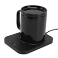Miniatyrbillede 5 af 8: Smart Kopsvarmer 3 Trins Kontrol USB-drevet Varmeunderlag Mælkekop Isolering Varmer Sort