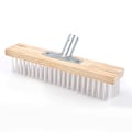 Pikkukuva 2 / 8: Lattiaharjan pää Nylonharja Heavy Duty hankausharjan pää Vaihto lane Steps Terassilaudoille 30 cm / 11,8 tuumaa pitkä