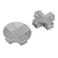 Miniatyrbillede 6 af 8: Kontrolpind D-Pads, udskiftning af retningsknapper metal facetskåret standard D-pad til Xbox One Elite Series 2 Sølv