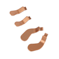 Miniatyrbillede 2 af 8: 4 stk. Controller Paddles Rustfrit Stål Udskiftningskontroldele til Xbox One Elite Controller Series 2 Model 1797 Guld