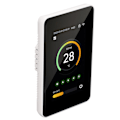 Miniatyrbillede 2 af 8: Smart WiFi Termostat Digital til Tuya App Kontrol Hjem Gulvvarme Vertikal Skærm 100‑250VAC 16A