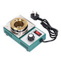 Miniatyrbillede 3 af 8: 150W rund loddebad Rustfrit stål Ti-belægning Elektronisk loddebad AU-stik AC 220‑240V