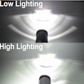 Miniatyrbillede 6 af 8: 2 stk H4 LED Forlygte Pære MINI Dobbelt Lys Super Lys Spotlight Forlygte Projektor Linse til Bil Motorcykel