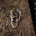 Miniatyrbillede 4 af 8: Evil Dead Bogstavbog Læder Indbundet Journal Trollformler Dekoration Gyserfilm Rekvisit Dekor Notesbog