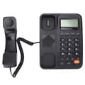 Miniatyrbillede 3 af 8: KXT2029CID Kontortelefon Kontor Hotel Hjem Fast Netværk Support Gratis Batteri Udvidelsesgrænseflade (Sort)