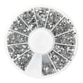 Strass silver 1.5mm - Nageldekor Silver silver
