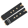 Pikkukuva 6 / 8: 2 kpl SATA M.2 NGFF SSD:lle 2010 2011 OS X Air A1370 A1369 -muunninadapterkort (12+6 liittimet)