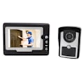 Miniatyrbild 2 av 8: Smart HD Video Intercom dörrklocka Hem Elektronisk intercom dörrklocka med 12 klockor TFT LCD-skärm 100V‑240V US-kontakt