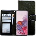 Miniatyrbild 3 av 8: Samsung Galaxy S20 FE 5G - Läderfodral / Skydd Svart Svart