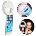Miniatyrbild 3 av 3: Universell Selfie Lampa / Ring med Olika Ljuslägen 2-Pack 2-Pack