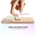 Miniatyrbild 4 av 8: Samsung S21 Elegant & Stöttåligt Skal med Ringhållare Flawless Svart Svart