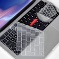 Miniatyrbild 1 av 5: CaseBuy Premium Ultra Tunn Tangentbordsfodral för 2023 2022 2021 M3 M2 M1 Pro/Max Apple MacBook Pro 14\" 16\" Modell A2442 A2779 A2918 A2485 A2780 A2991 EU
