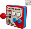 Retro Arcade Switch Panel, Fightstick Kit med Joystick