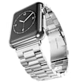 Miniatyrbild 8 av 9: Apple Watch 44mm (4) - Elegant Länk i Rostfritt Stål Blå Blå