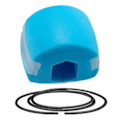 Miniatyrbild 3 av 5: Jawline Exerciser Käktränare Träning för Definierade Käkmuskler Lätt (30lbs) Blå Lätt (30lbs) Blå