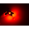 Miniatyrbild 5 av 6: BA9S Led med 5st SMD5050 chip 2-pack T4W styling SilverGrey Röda 2-pack