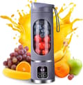 Portable Electric Juicer - 12 Blades, 3 Modes, Easy to Clean, Multifunctional Juicer, Small