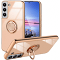 Miniatyrbild 1 av 8: Samsung S21 Elegant & Stöttåligt Skal med Ringhållare Flawless Svart Svart