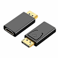 Miniatyrbild 1 av 5: Svart Displayport Dp till Hdmi Adapter Konverter