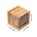 Miniatyrbild 7 av 9: Träpussel 3D Utmaning Rekommenderas!