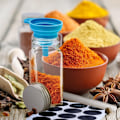 Miniatyrbild 6 av 6: Spice jars set of 8, sprinkler insert, glass spice jars, 120 ml, including labels, pen and funnel,