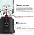 Miniatyrbild 2 av 7: Portable 590ml Container Blender, Cordless Personal Size Blender, Mini Blender with 6 Blades