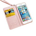 Miniatyrbild 3 av 9: Hanman Plånboksfodral till iPhone 8 Roséguld Roséguld