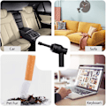 Miniatyrbild 5 av 5: Tangentbordsdammsugare Mini Kraftfull Tangentbordsdammsugare USB Sladdlös