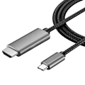 Miniatyrbild 1 av 8: USB-C till HDMI 4K Kabel, 2 meter, perfekt för en stark signal