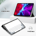 Miniatyrbild 2 av 5: iPad Pro 12.9 (2018/2020/2021) - Tri-Fold Läder Fodral - Dont To Dont Touch Me