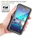 Miniatyrbild 3 av 6: IP68 vattentätt phone case för iPhone 15 14 13 12 11 Pro XS MAX XR 6 6S 7 8 Plus Dykning Rugged Clear Back Cover Skärmskydd No Strap for iPhone 12 No Strap for iPhone 12 Mini