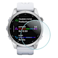 Miniatyrbild 1 av 6: Garmin Fenix 7S 0.3mm tempered glass screen protector Transparent