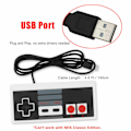 Miniatyrbild 2 av 5: 2-pack NES Classic Controller för Nintendo Classic Mini Edition, Klassisk Nintendo Controller för NES Classic Mini Cord