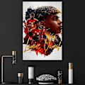 Miniatyrbild 4 av 5: Euro Soccer Star Lamine Yamal Heminredning Present Posters Väggkonst Presenter Sovrum Kontor Rum Vardagsrum Perfekt för Alla Rum Canvas Ornament No Frame 40x60cm