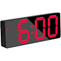 Miniatyrbild 1 av 5: Smart digitala väckarklockor, liten klocka med snooze, dimbar, temperatur, datum, 12/24 timmar, liten elektronisk skrivbordsklocka för kök, kontor och