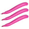 Staple Remover Professional Magnetic Easy Staple Remover Tool 3-Pack Rose Pink Rose Pink